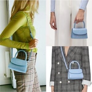 By Far Mini Bag in Sky Blue